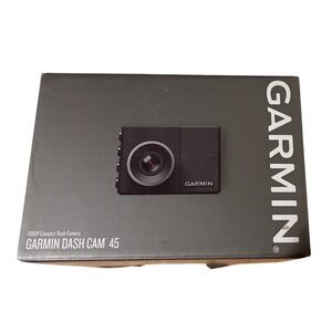 Garmin Dash Cam 45 1080p GPS Compact Dash Camera with 64GB MicroSD Card Black